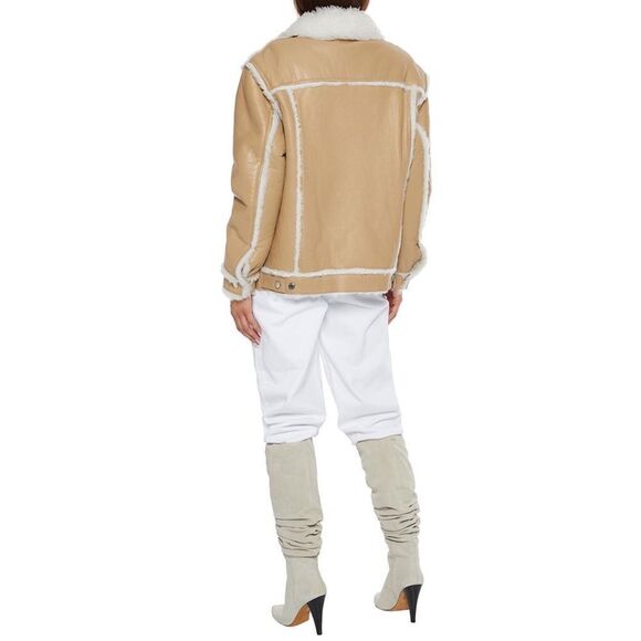 IRO Kwood shearing jacket Beige - Picture 14 of 14